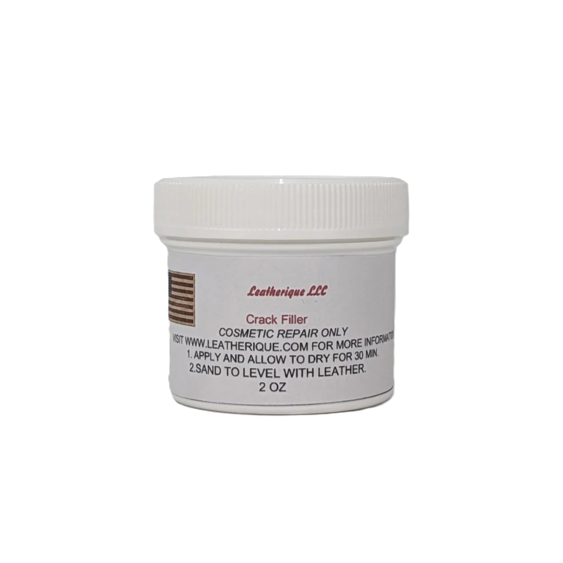 Leather crack filler