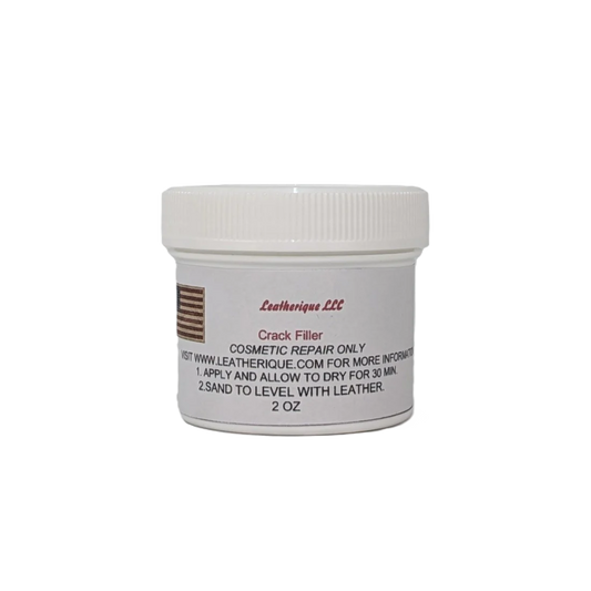 Leather crack filler